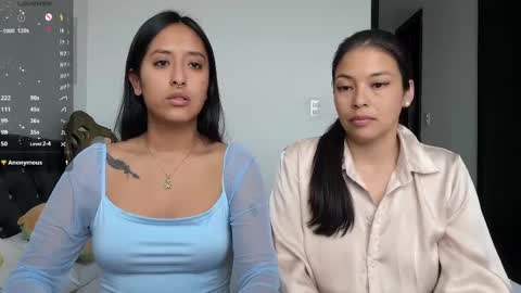 Snapshot of 2summerlove2 chatting on February 19, 6:43 pm Dalilah and Tarah online show from February 19, 6:43 pm