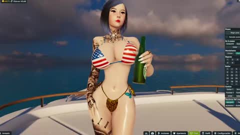 Naugthy Sara online show from April 27, 2:48 pm