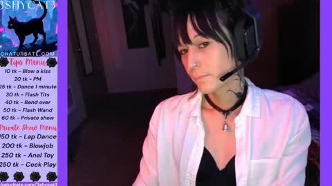 Snapshot of 3shycat3 chatting on October 17, 1:42 am 3ShyCat3 online show from October 17, 1:42 am