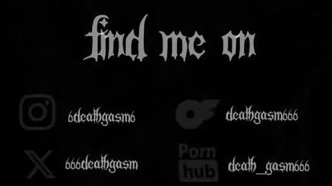 Snapshot of 666deathgasm chatting on November 16, 7:19 pm Juune online show from November 16, 7:19 pm