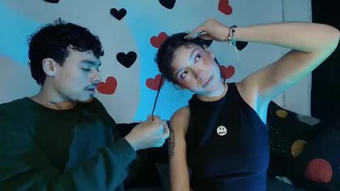 Snapshot of _dualseduction chatting on February 25, 4:22 am steve and geral online show from February 25, 4:22 am