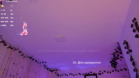 Snapshot of _lauraspencer_ chatting on February 11, 1:41 am Laura online show from February 11, 1:41 am