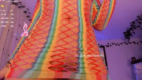 Snapshot of _lauraspencer_ chatting on February 12, 1:52 am Laura online show from February 12, 1:52 am