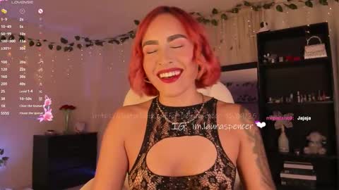 Snapshot of _lauraspencer_ chatting on September 16, 6:14 am Laura online show from September 16, 6:14 am