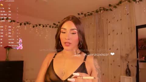 Snapshot of _lauraspencer_ chatting on November 6, 10:38 am Laura online show from November 6, 10:38 am