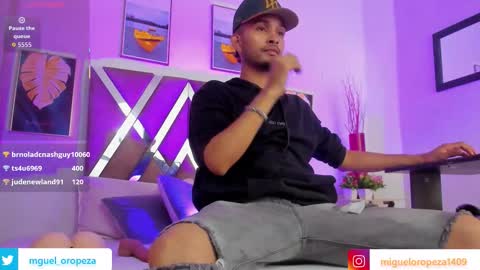miguel online show from September 28, 12:32 pm