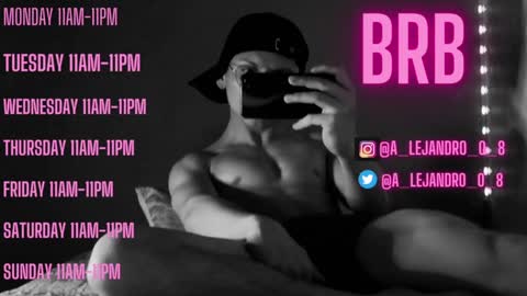 alejo online show from December 7, 11:29 am