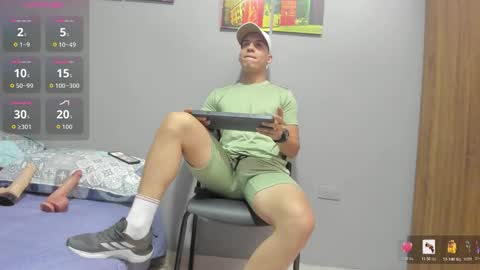 Aaron online show from April 11, 12:04 am