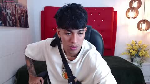 Snapshot of adamcoox chatting on February 7, 1:53 am Adam online show from February 7, 1:53 am