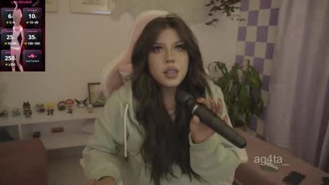 Snapshot of ag4ta_ chatting on October 10, 11:59 pm Agata online show from October 10, 11:59 pm