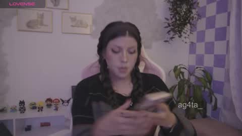 Snapshot of ag4ta_ chatting on October 27, 11:41 pm Agata online show from October 27, 11:41 pm