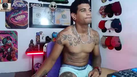 Snapshot of aharon_sexo1 chatting on January 24, 1:35 am Aharon  Zamora online show from January 24, 1:35 am