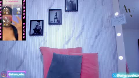 Snapshot of ainaravelez chatting on December 19, 10:00 pm AinaraVelez online show from December 19, 10:00 pm