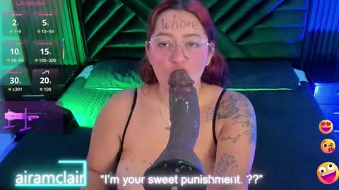 Airam Clair online show from November 11, 10:54 pm