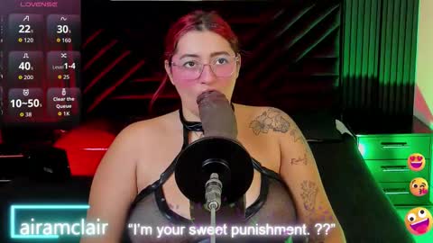 Airam Clair online show from November 17, 8:14 pm