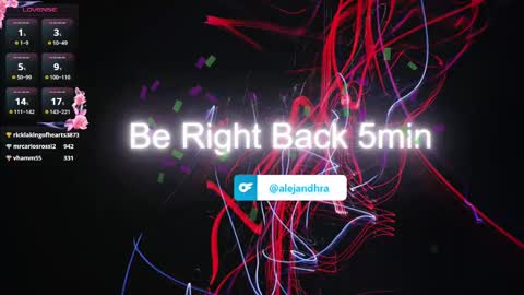 Snapshot of alejandhra chatting on March 3, 11:35 pm Alejandhra online show from March 3, 11:35 pm