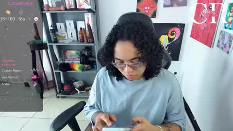 Snapshot of alesyahampton chatting on September 13, 5:02 pm Crespa Ruidosa online show from September 13, 5:02 pm