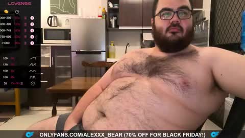 alexxxbear online show from November 27, 3:30 am