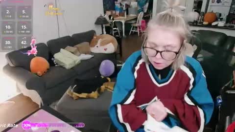 Alice Liddell online show from October 17, 7:38 pm