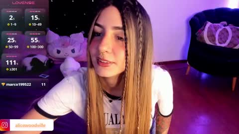 Snapshot of alicewoodville chatting on December 28, 11:59 pm Alice online show from December 28, 11:59 pm