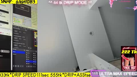 Snapshot of aliseparker chatting on December 8, 9:08 pm aliseparker online show from December 8, 9:08 pm