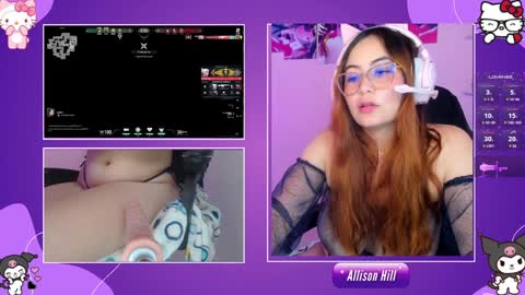 Snapshot of alisonhill_ chatting on February 6, 12:54 am Allison online show from February 6, 12:54 am
