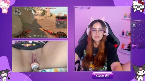 Snapshot of alisonhill_ chatting on February 7, 3:34 am Allison online show from February 7, 3:34 am
