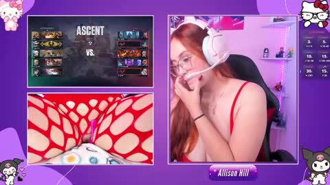 Snapshot of alisonhill_ chatting on February 16, 1:25 am Allison online show from February 16, 1:25 am