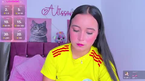 Snapshot of alissonsweet18_ chatting on July 7, 12:20 pm Alisson online show from July 7, 12:20 pm