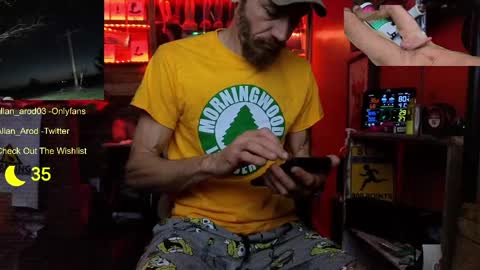 Allan arod online show from April 19, 9:52 am