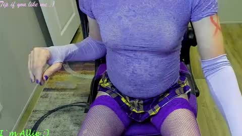 Allie online show from March 15, 1:50 pm