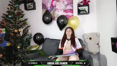 Snapshot of ambar_and_daimon_ chatting on January 2, 4:52 am AMBAR AND DAIMON online show from January 2, 4:52 am