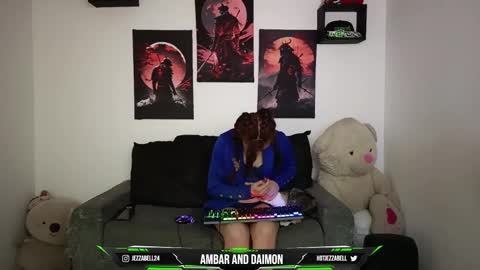 Snapshot of ambar_and_daimon_ chatting on February 26, 8:26 am AMBAR AND DAIMON online show from February 26, 8:26 am