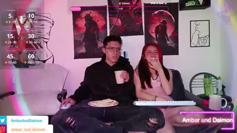 Snapshot of ambar_and_daimon_ chatting on September 29, 6:46 pm AMBAR AND DAIMON online show from September 29, 6:46 pm