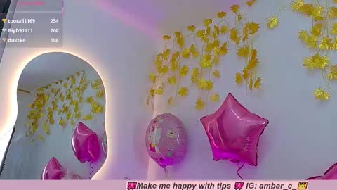 Snapshot of ambar_carterr chatting on February 15, 7:51 am Ambar online show from February 15, 7:51 am