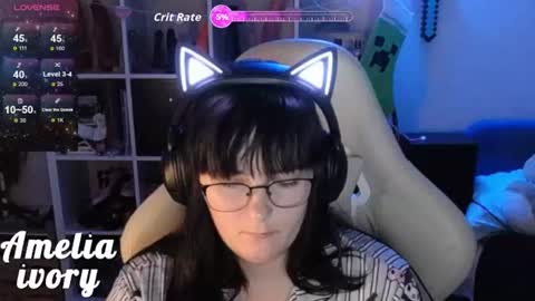 Snapshot of ameliaivory chatting on June 16, 6:05 am ameliaivory online show from June 16, 6:05 am