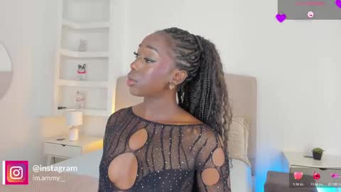 Snapshot of ammy_brown_ chatting on October 9, 7:34 pm AMMY online show from October 9, 7:34 pm