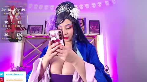 Snapshot of andrea_bloomix chatting on October 11, 2:59 pm Andrea Bloomix online show from October 11, 2:59 pm