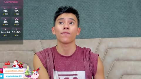 ngel Esteban  online show from December 7, 10:17 pm
