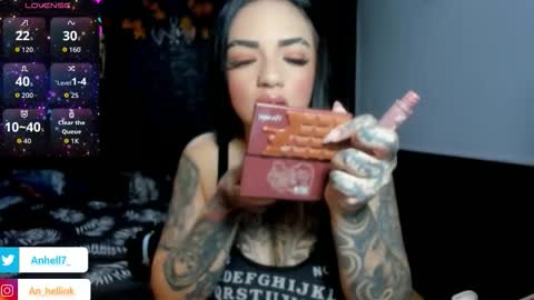 Anhell online show from January 14, 8:36 pm