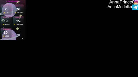 Anna online show from February 23, 9:55 am