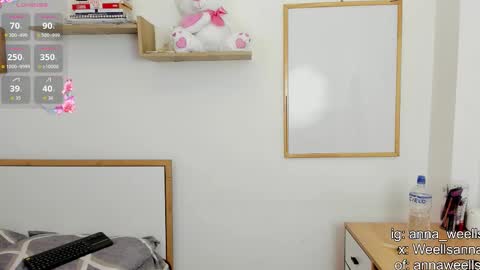  Anna Weells  online show from October 25, 12:02 pm