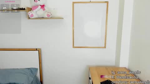  Anna Weells  online show from March 19, 9:30 pm