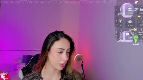 Snapshot of anthonelaa777 chatting on July 7, 3:09 am Anthonela online show from July 7, 3:09 am
