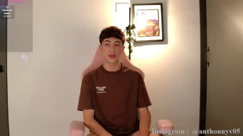 Snapshot of anthonny_05 chatting on July 9, 9:24 am TONY NEW ACCOUNT online show from July 9, 9:24 am