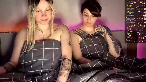 Arya brunett and Cassie blond online show from February 9, 7:38 am