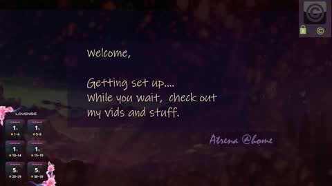 Snapshot of atrena chatting on October 21, 2:23 am Atrena online show from October 21, 2:23 am