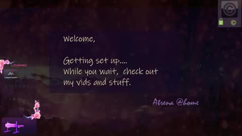 Snapshot of atrena chatting on October 26, 2:28 am Atrena online show from October 26, 2:28 am