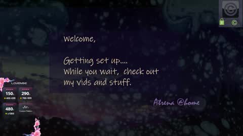 Snapshot of atrena chatting on October 29, 2:36 am Atrena online show from October 29, 2:36 am