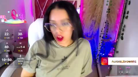 Snapshot of aurora_brown chatting on October 13, 4:45 am Aurora online show from October 13, 4:45 am